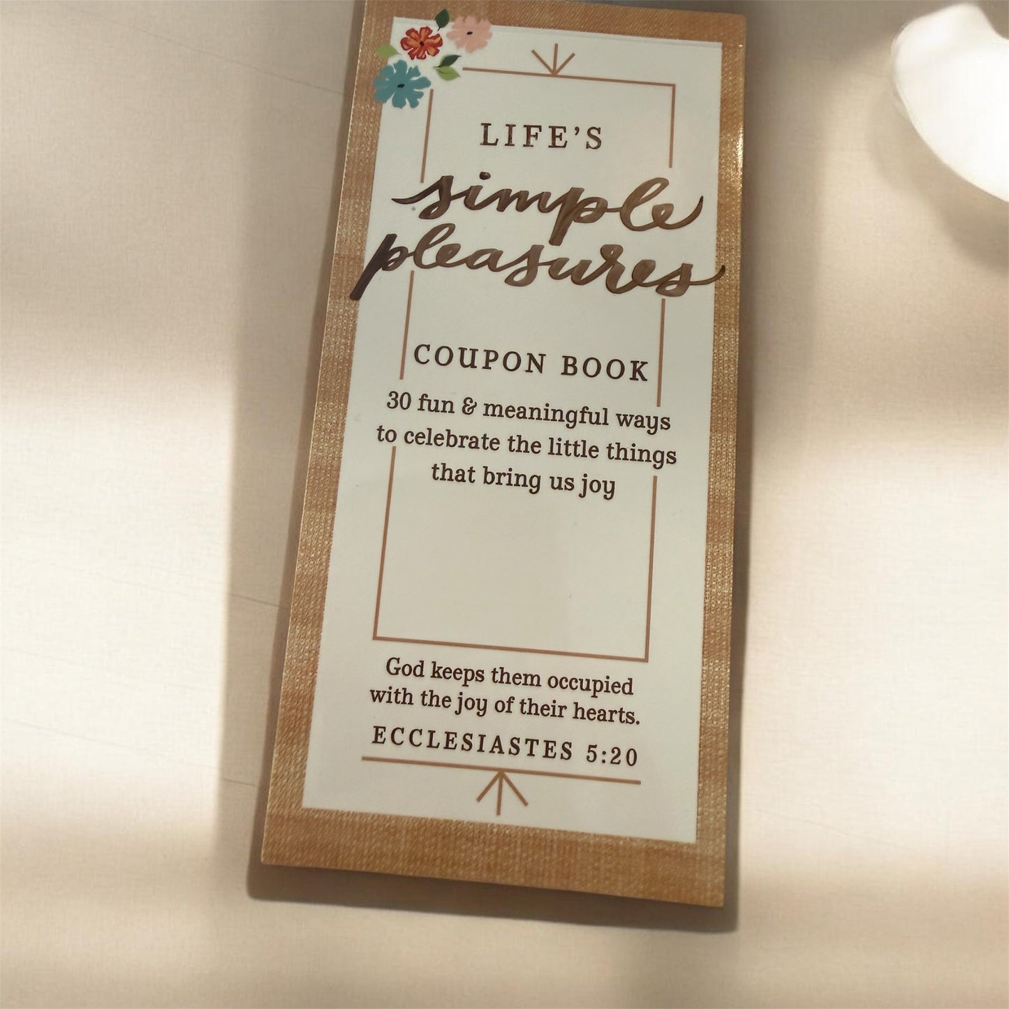 Life's Simple Pleasures Coupon Book