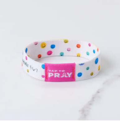 Tap To Pray™ - Kingfolk Series Wristband - Anxious For Nothing