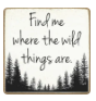 4x4 Block-Wild Things