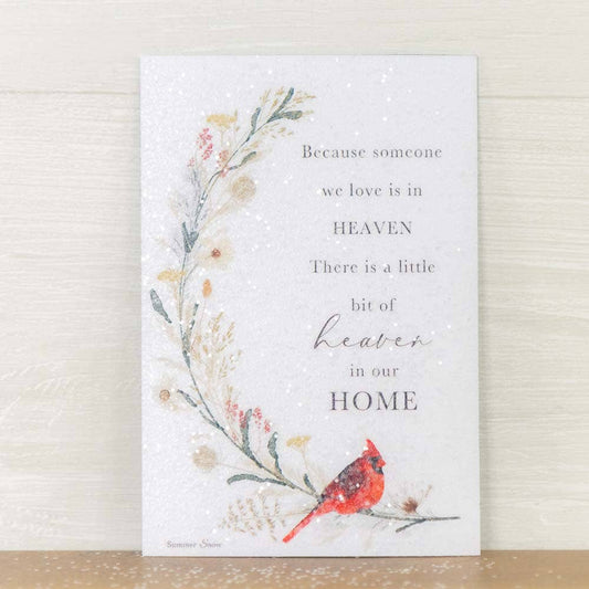 Magnet Someone You Love Is In Heaven Sympathy Cardinal Art