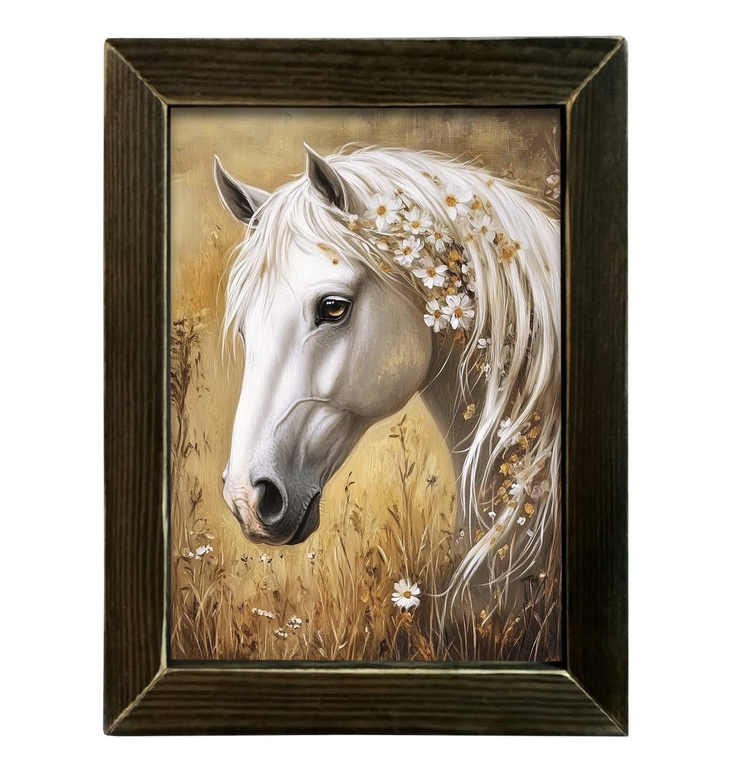 HMK725L Wildflower Horse Beauty: Black