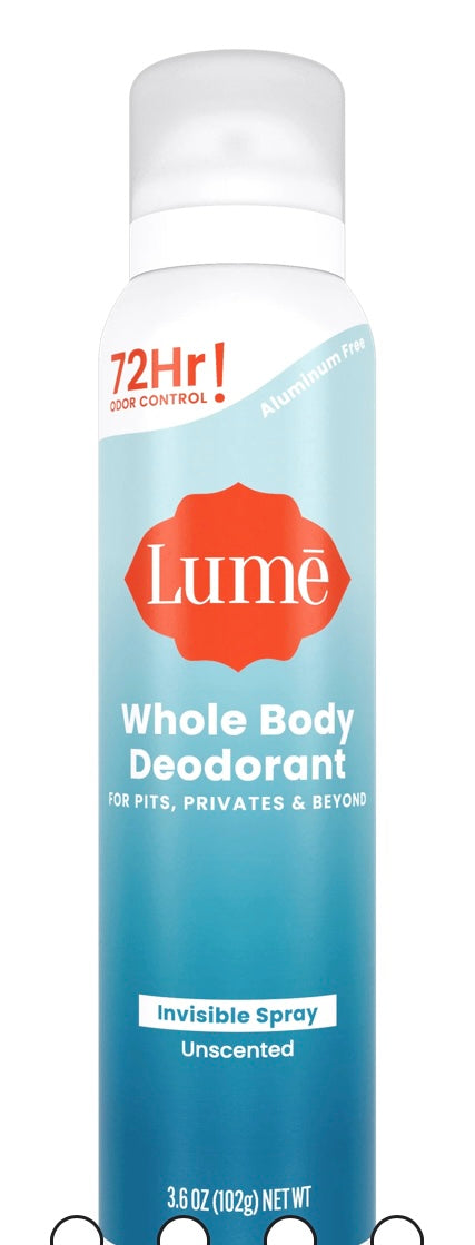 Lume Deodorant Spray