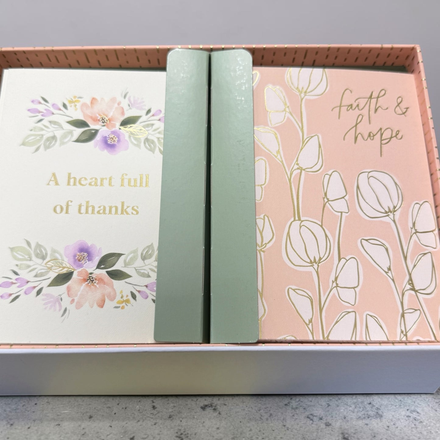 Thank you card set