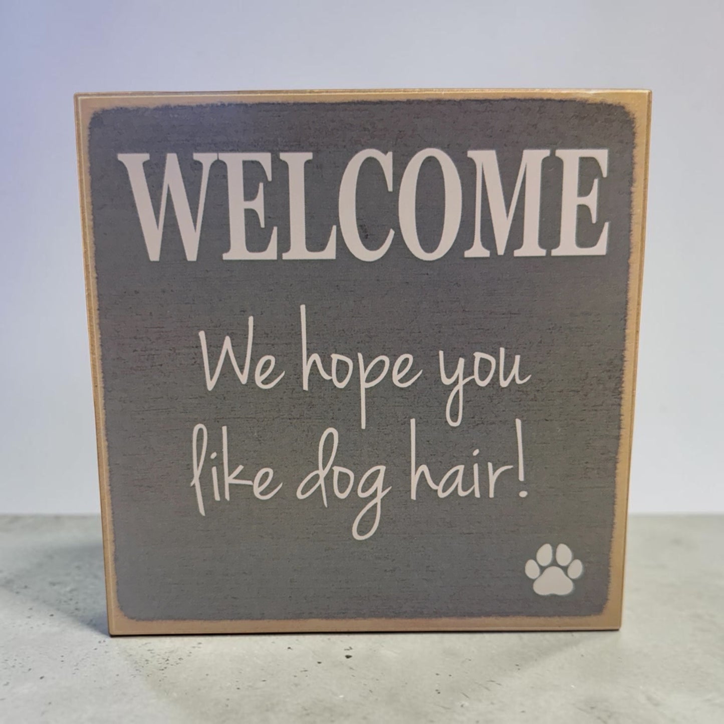 Welcome sign