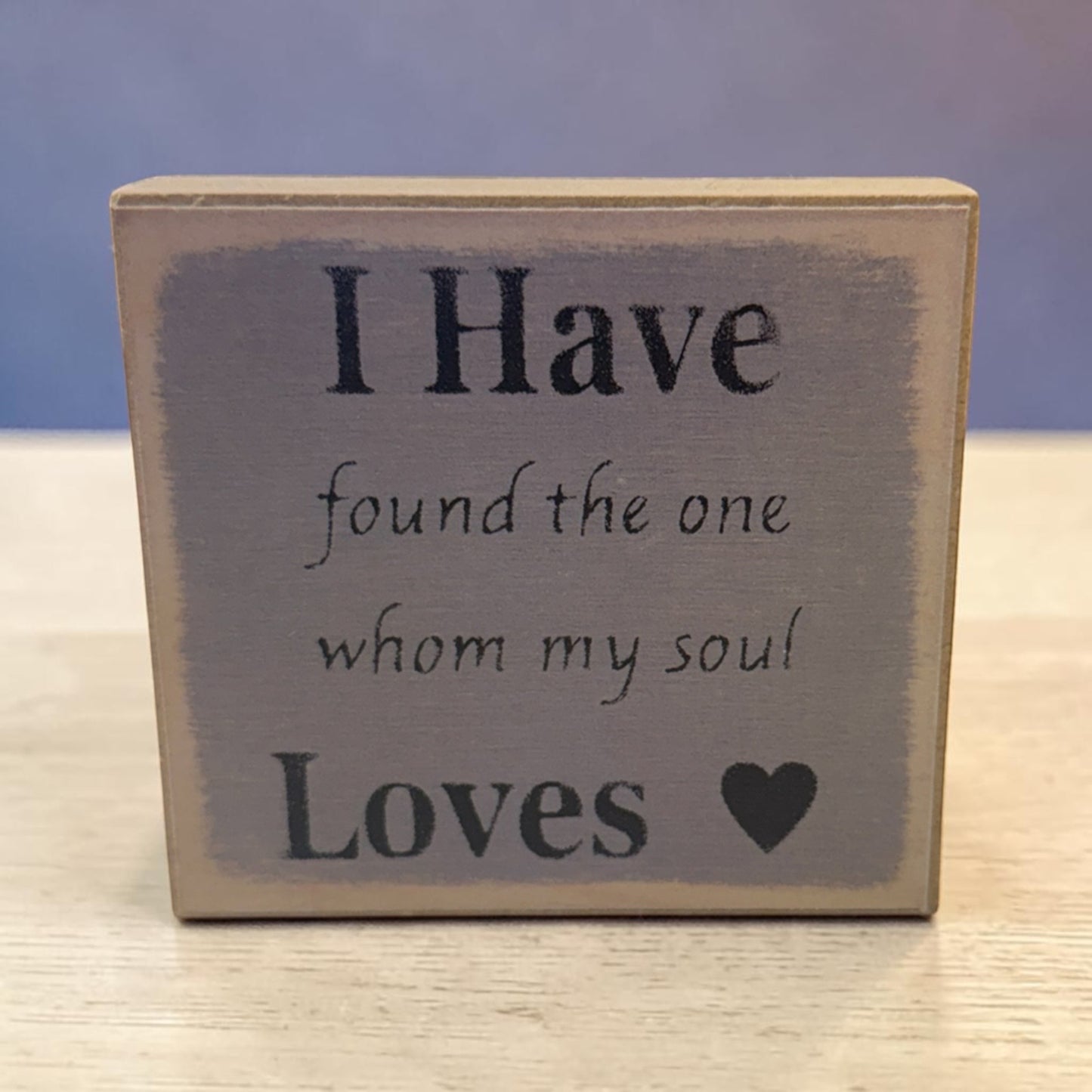 4x4 Sign- I have