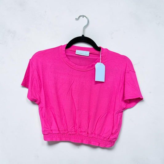 Zenana Fuchsia Crop