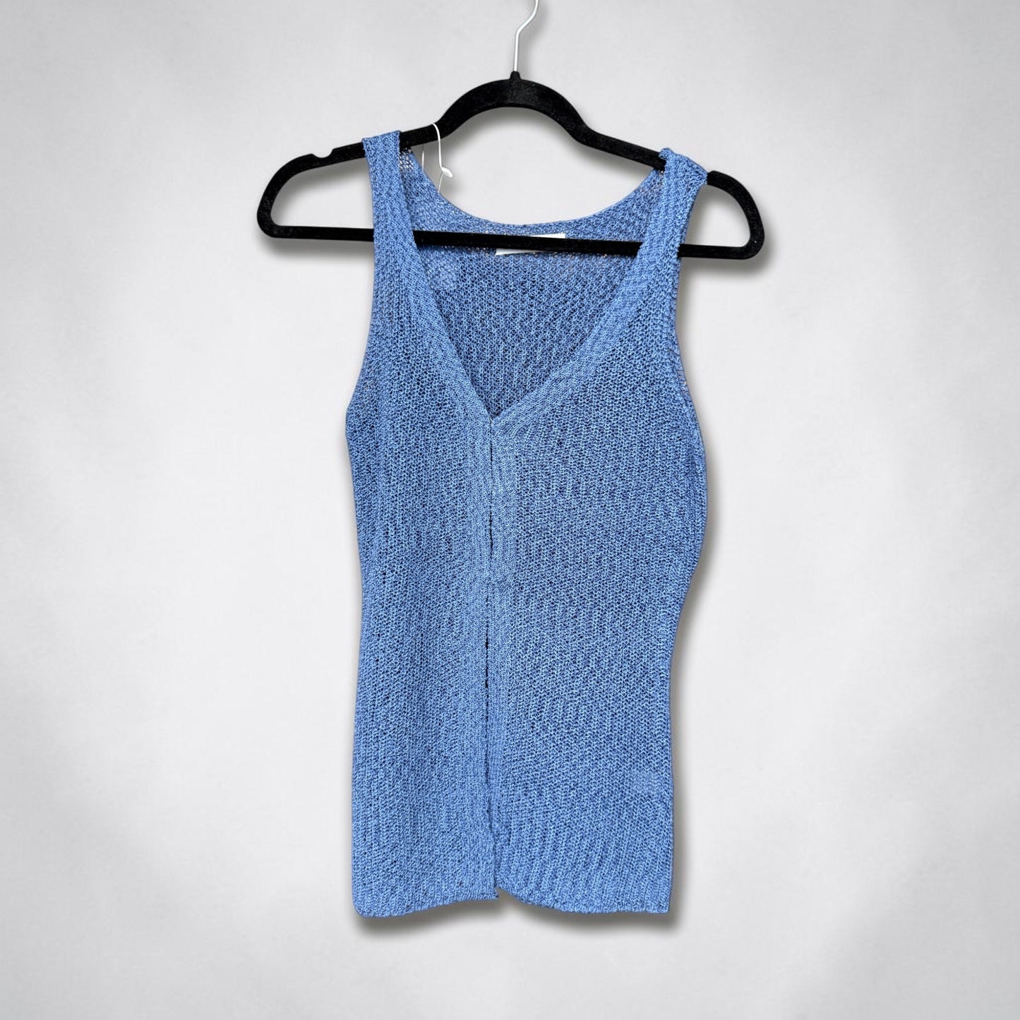 Zenana Dusty Blue Sweater Vest