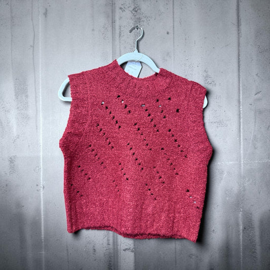 Zenana Cabernet Sweater Vest