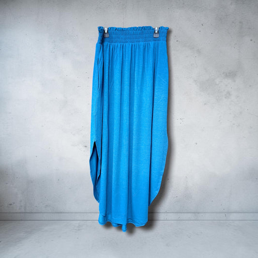 Zenana Long Skirt with pockets Teal