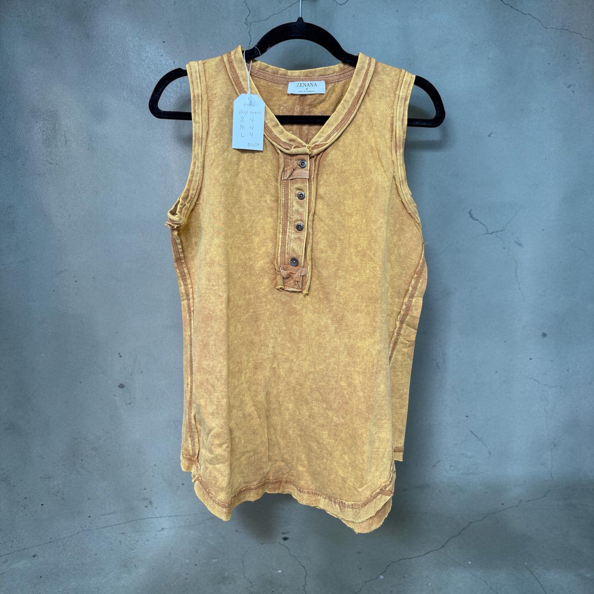 Zenana Deep Camel Tank