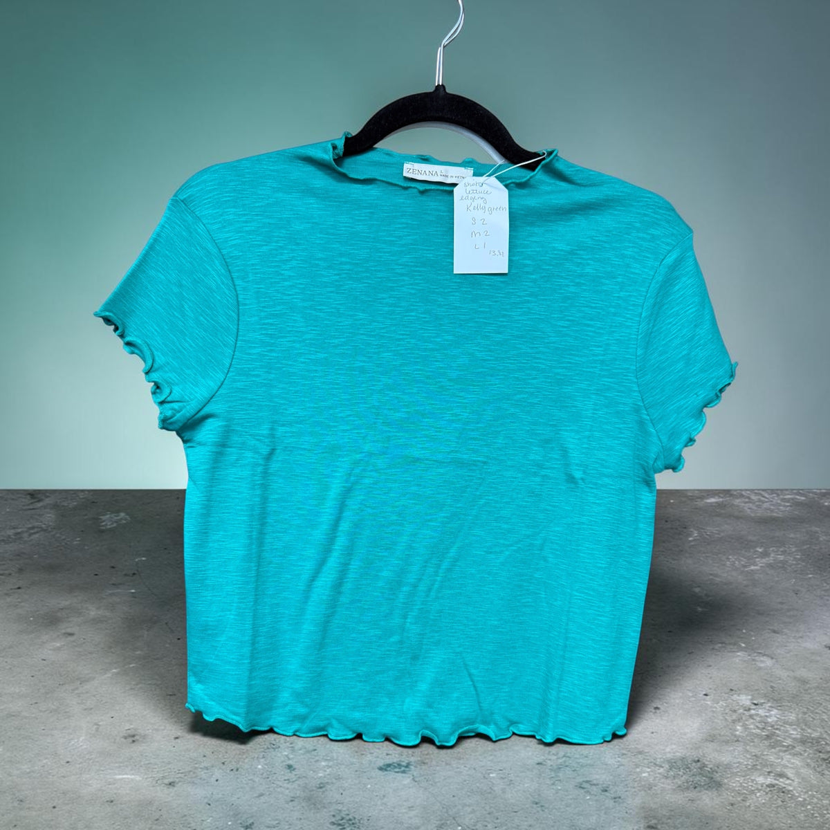 Zenana T Lettuce Green