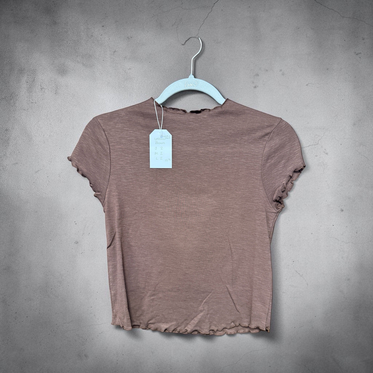 Zenana T Lettuce Brown