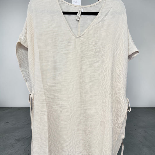 Zenana Poncho Cream