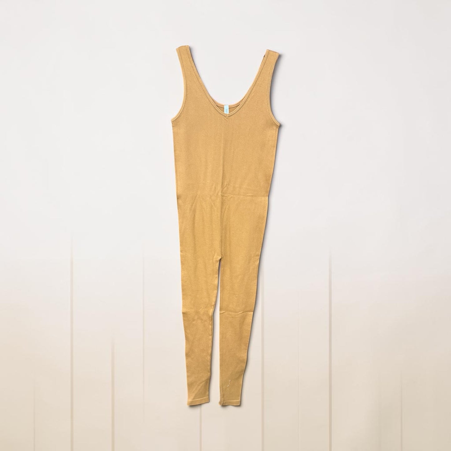 Zenana Camel Bodysuit