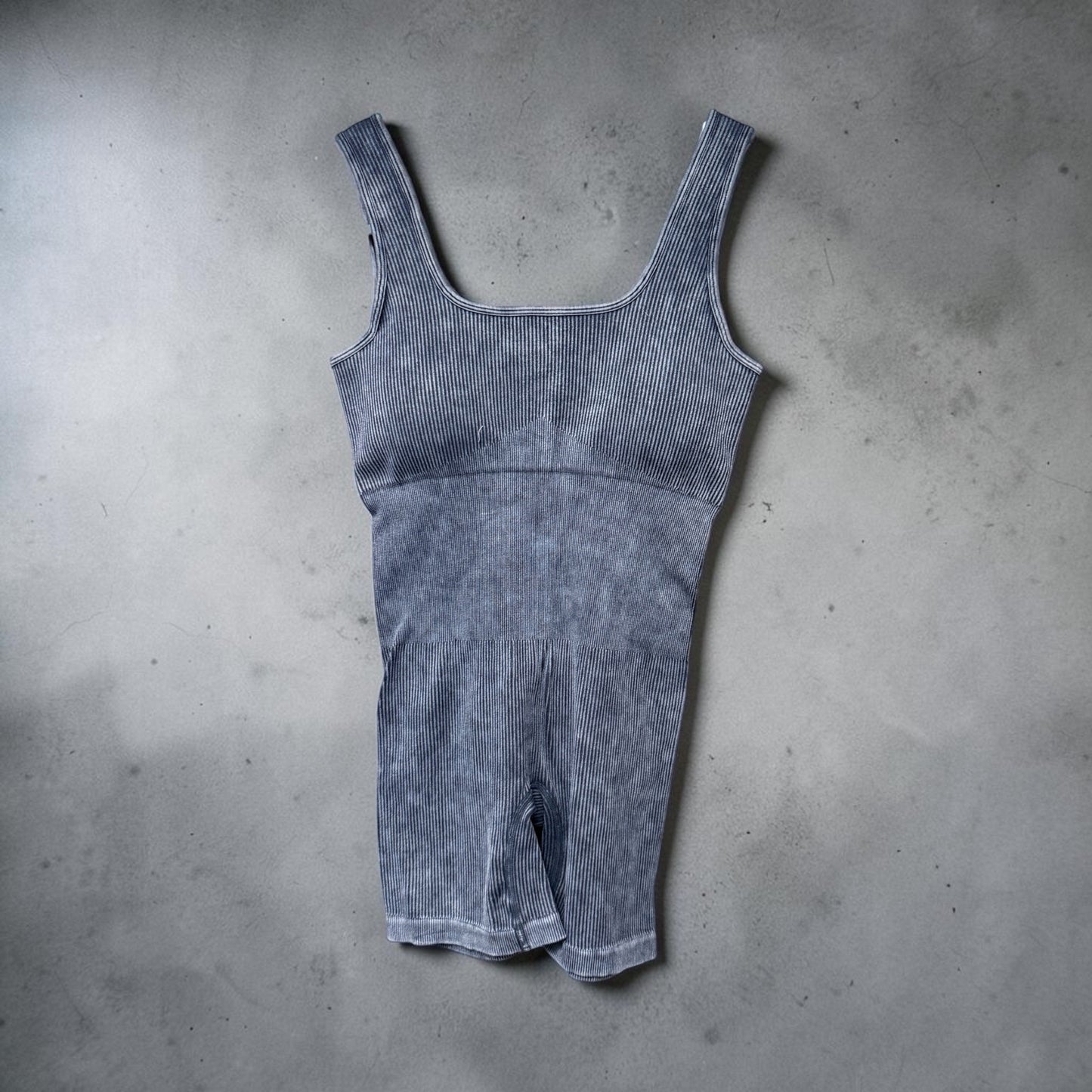 Zenana Grey Bodysuit