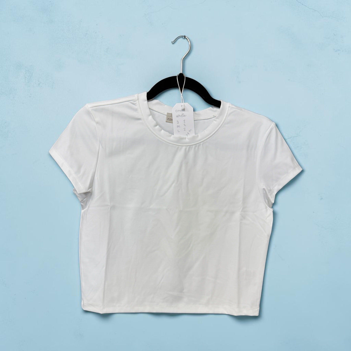 Zenana Crop white
