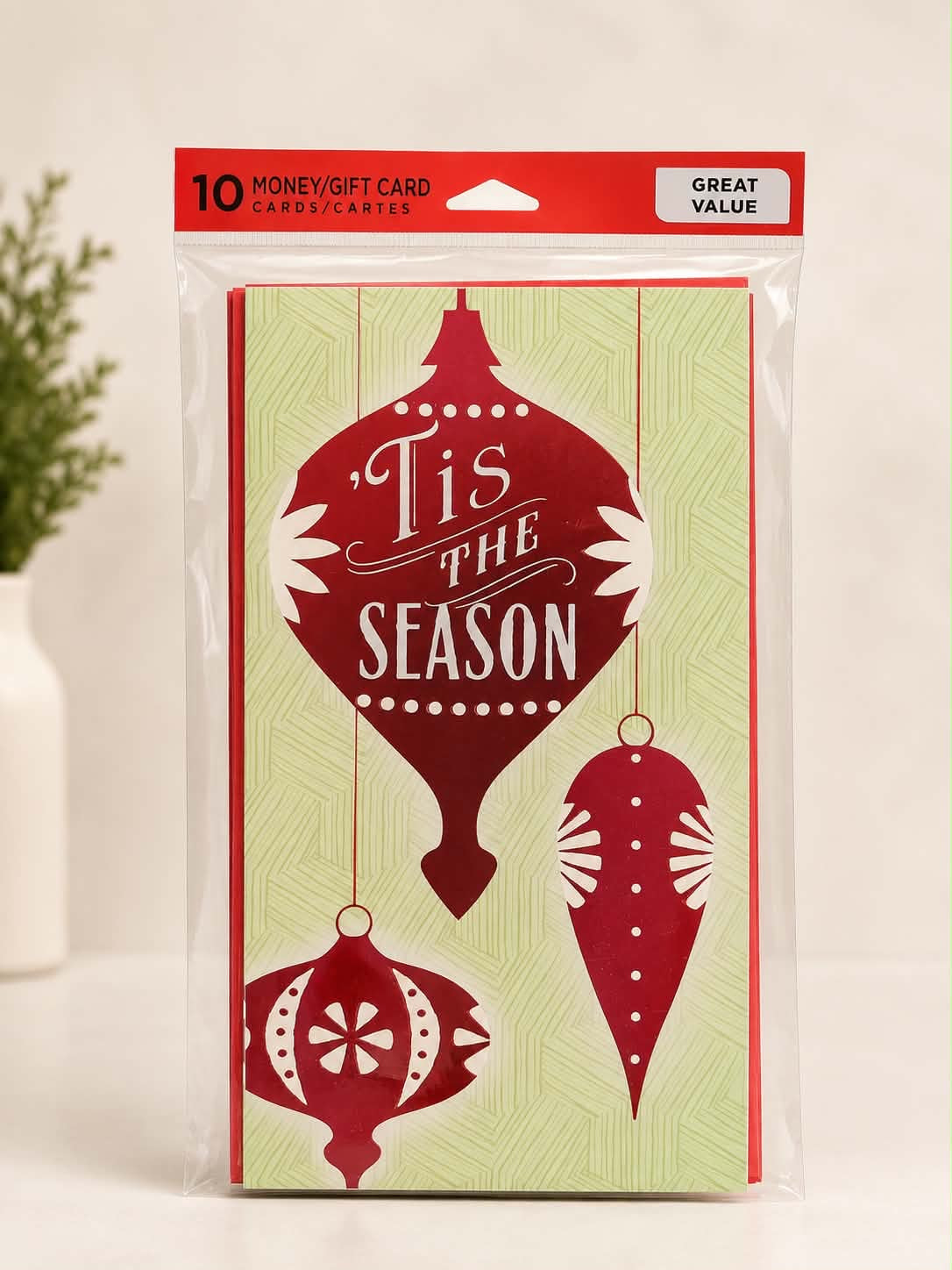 Tis the Season money/gift card holder