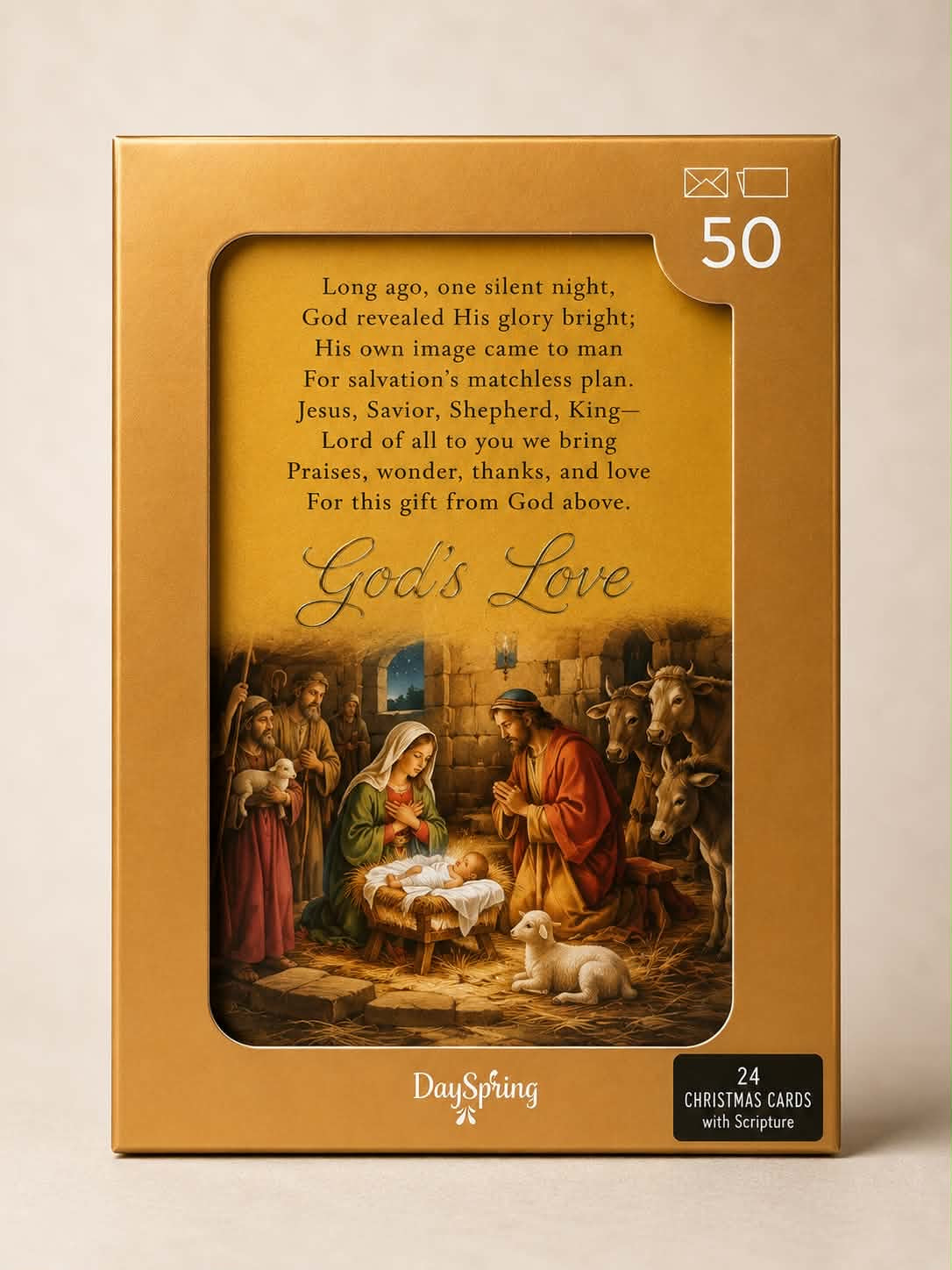 24 pack Christmas Cards Gods Love