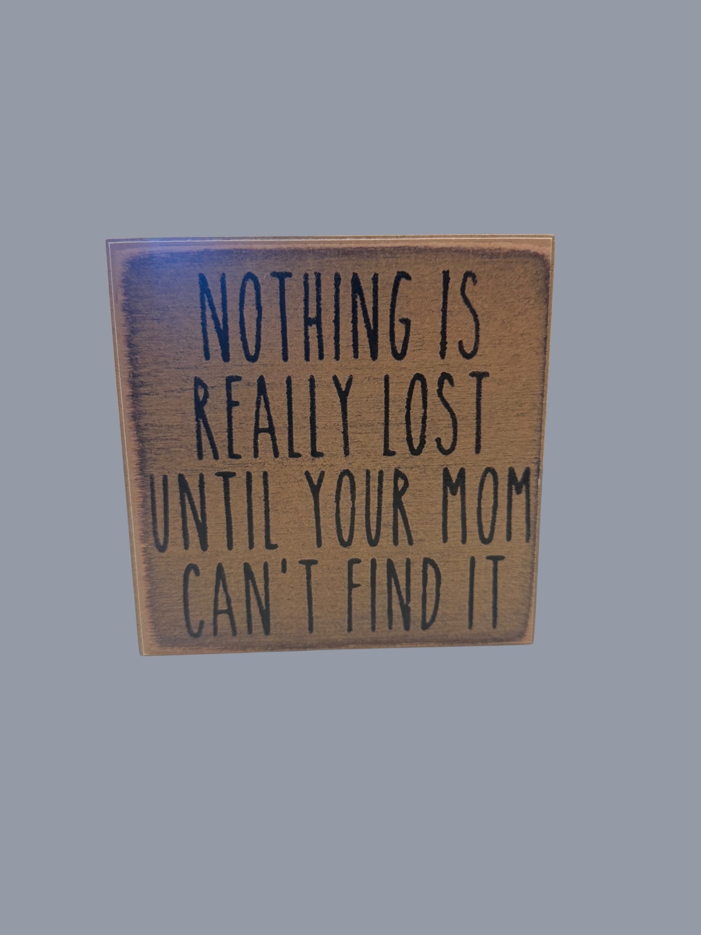 Lost...Mom