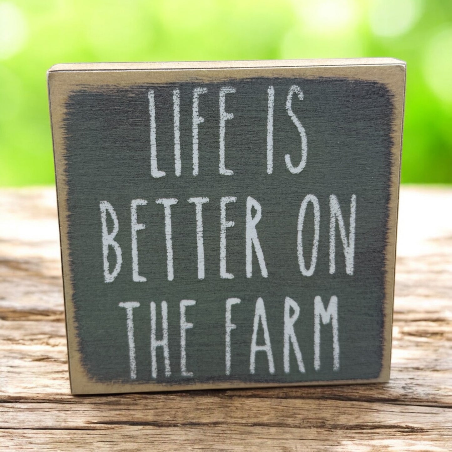Life is better on the farm sign
