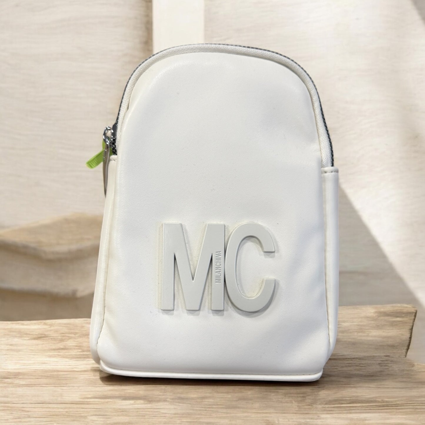Milan Chiva Crossbody-White