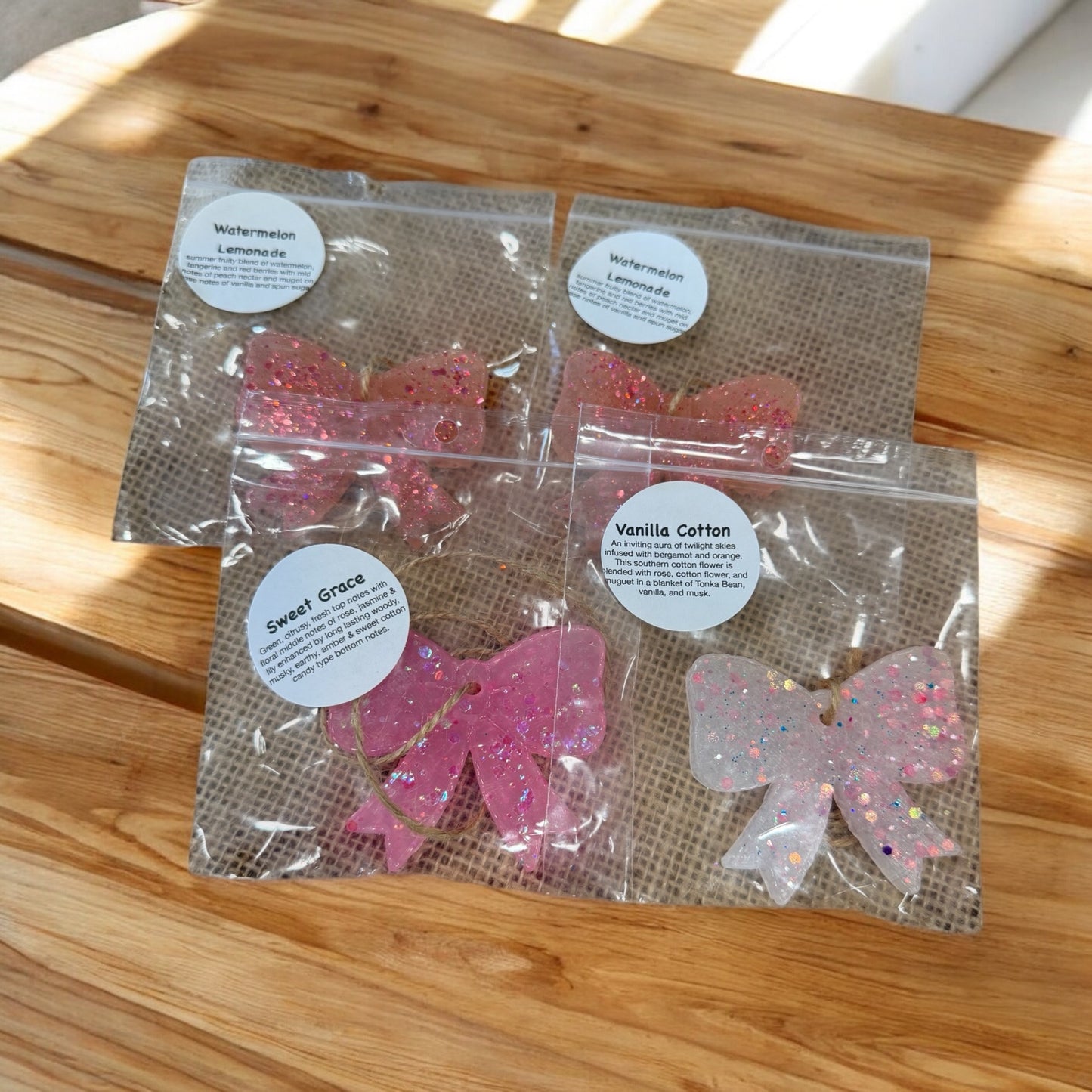 Car freshie-air freshener-Vanilla Cotton