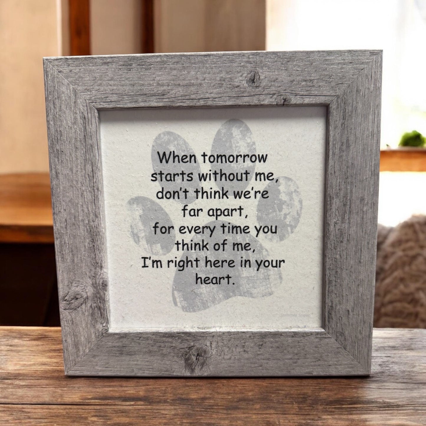When tomorrow starts without me Art: 8x8