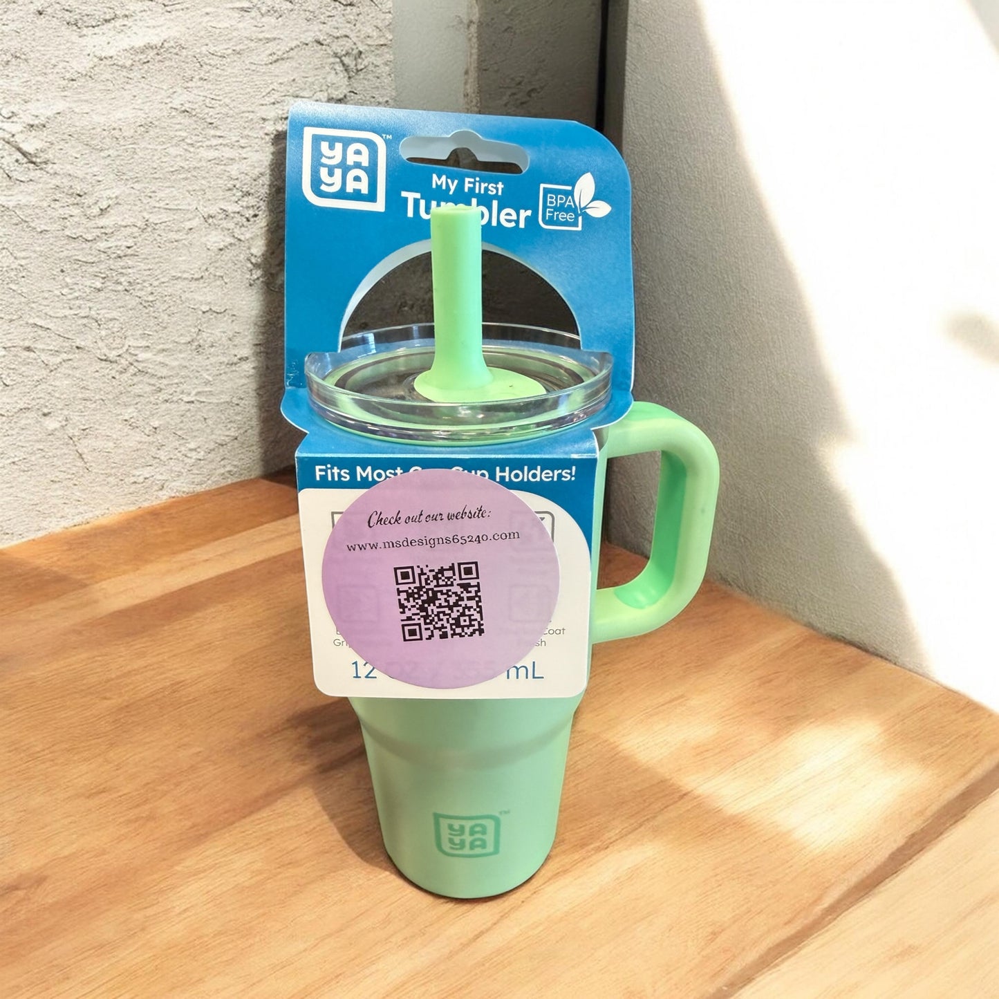 My First YAYA BPA Free 12 oz Tumbler Cup Spill proof