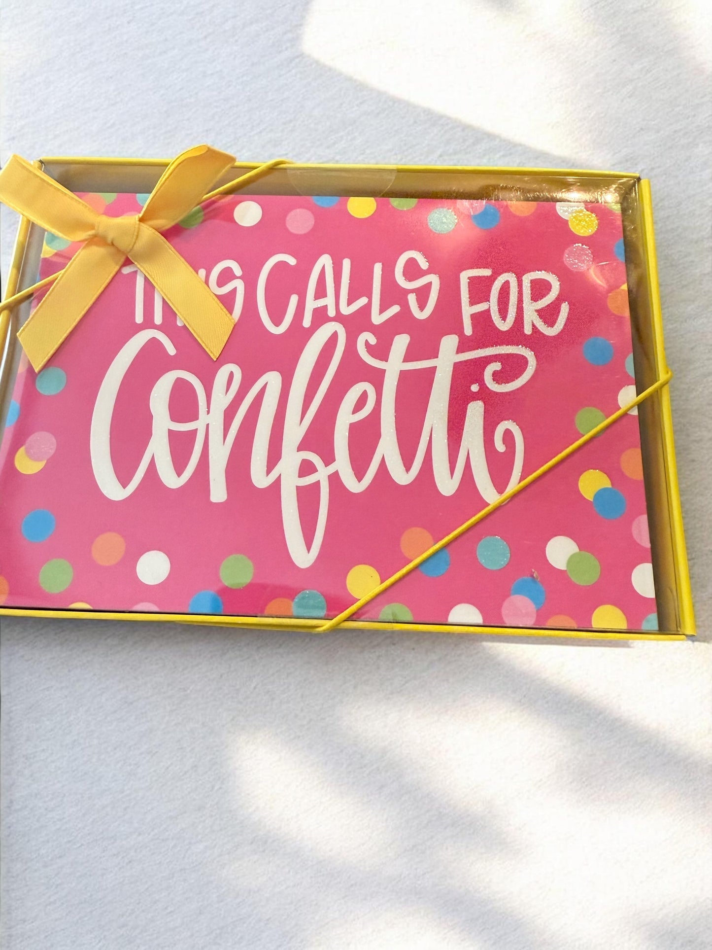 Card Set-Calls for Confetti