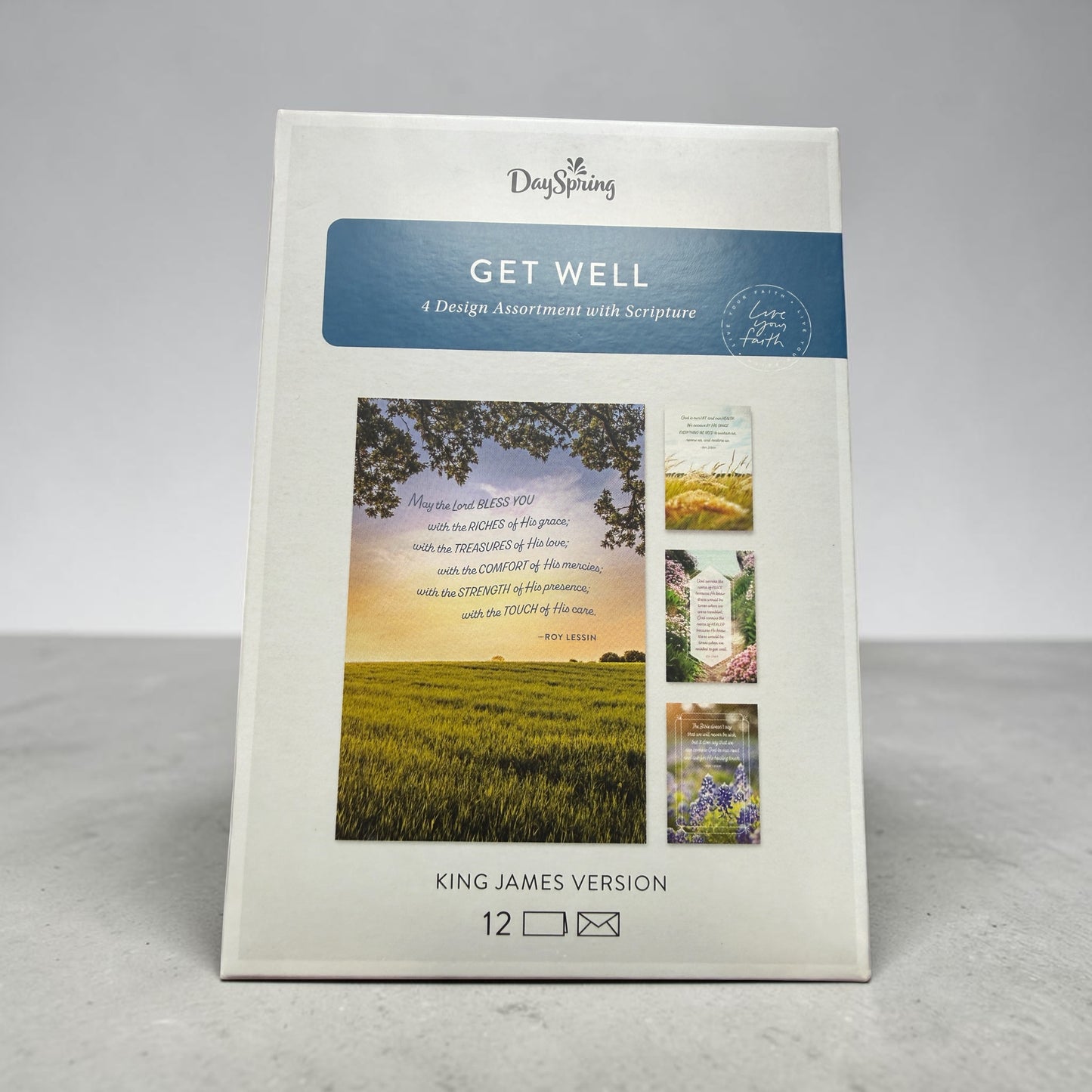 Box Card Set of 12 cards