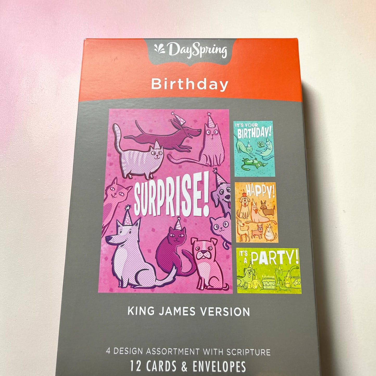 Box Card Set of 12 cards