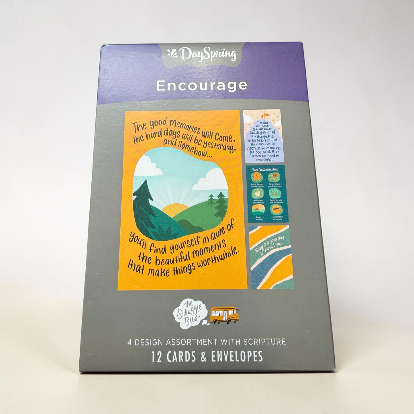 Box Card Set of 12 cards
