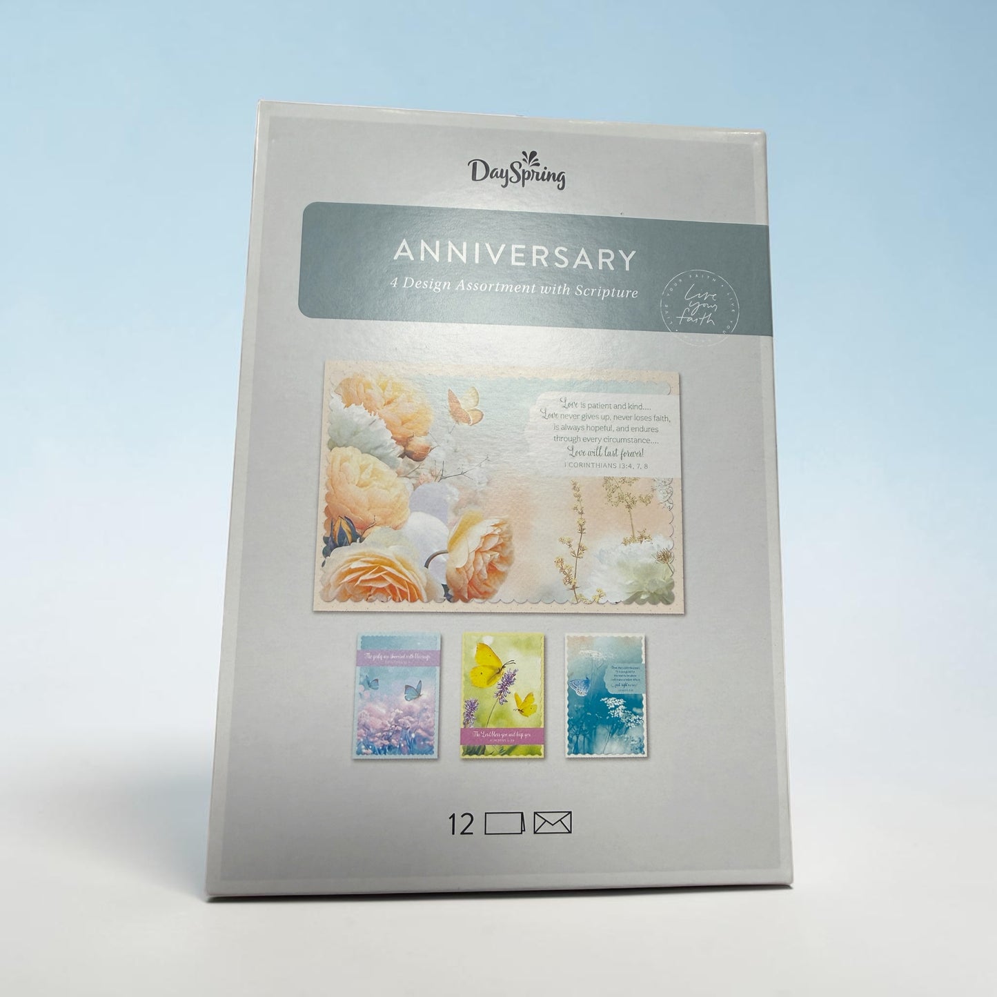 Box Card Set of 12 cards