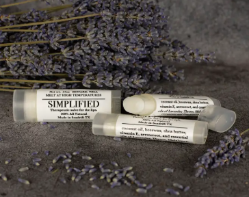 Simplified Therapeutic Skin Salve Lip Balm