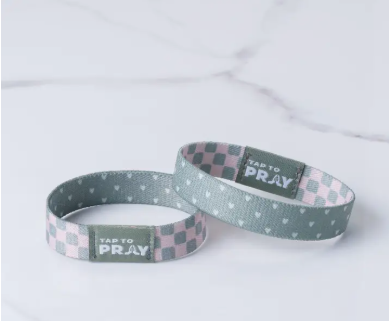 Tap To Pray™ Wristbands - Cottage & Tile Medium