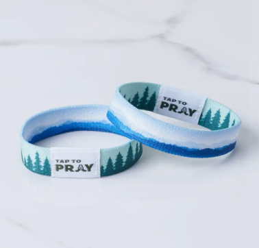 Tap To Pray™ Wristbands - Mountains & Forests