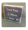 3"x3" Block-Moon and Back