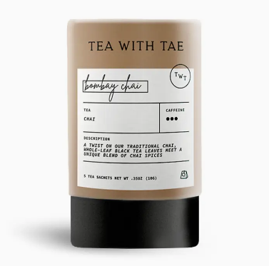 Bombay Masala Chai Black Tea Mini Tea Tube-5 bags