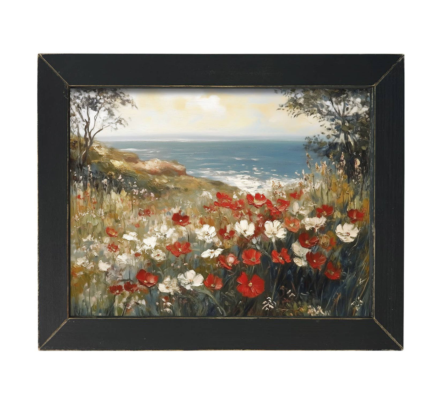 HMK810L Floral Beach: Black