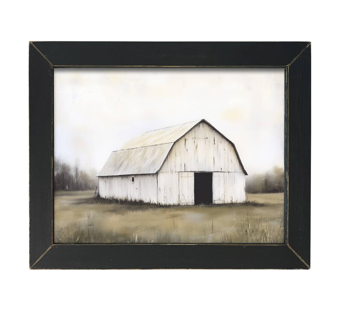 HMK804L White Barn: Black